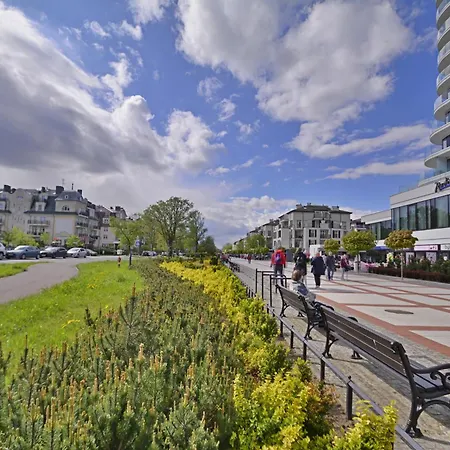Baltic Park 204g Plaza 100m - W Samym Sercu Promenady - Sunset Apartment